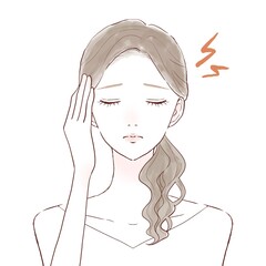 女性　頭痛