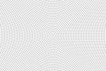 Pop art dots background. Geometric vintage monochrome fade wallpaper. Halftone gray geometric design. Pop art print. Retro pattern. Comics book magazine cover. 90-s style.