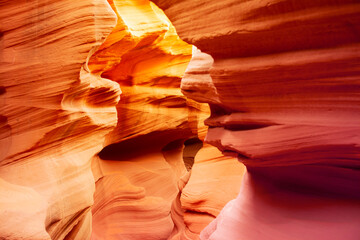 Faces in Stone. Desert Canyon Formation Sandstone Layers