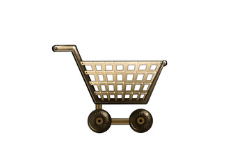 icon of cart from market