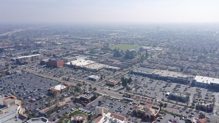 Aerial View of Orange County, California 