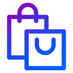 Shopping bag icon