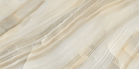 beige color polished finish marble design with waves texture use for tiles design - 416664939