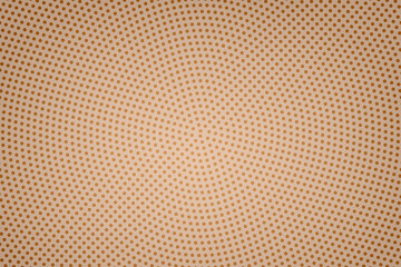 Pop art colorful comics book magazine cover. Dotted brown background. Cartoon funny retro pattern mock up. Vector halftone illustration. Digital background.