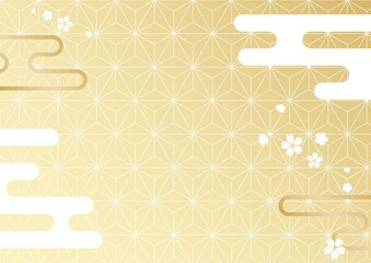 和柄・ゴールド（JPEG）