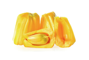 jackfruit isolated on white background