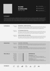 CV RESUME Template