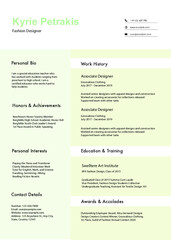 Creative CV / Resume Template