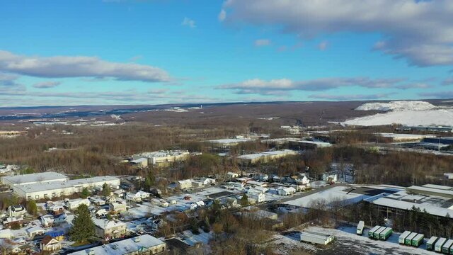 Scenic Pan View Of Upstate New York Countryside Part 2