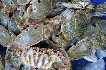 Colorful goods at a small market in Vietnam.