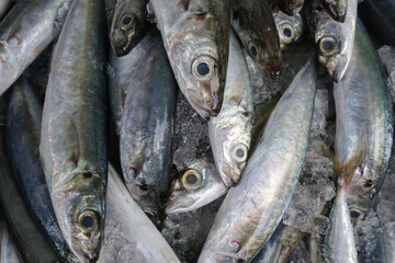 Colorful goods at a small market in Vietnam.