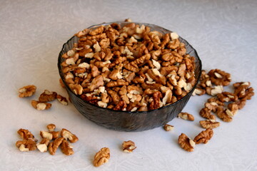 buckwheat in a wooden bowl