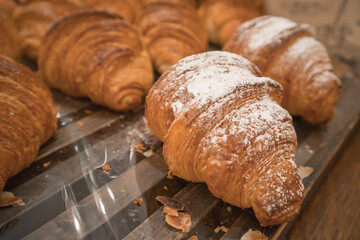 Fresh japanese croissants