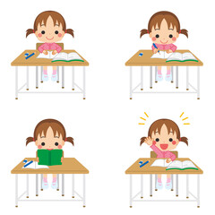 可愛い小学生の子どもたちと小学校の校舎 風景 イラスト テンプレート Wall Mural ぽこたぽこ 可愛い小学生の子どもたちと小学校の校舎 風景 イラスト テンプレート Wall Mural ぽこたぽこ