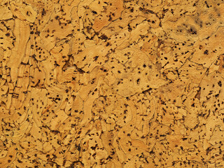 Big up the background and the surface texture of cork Board wood, a natural product of industrial