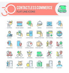 Contactless commerce Icons