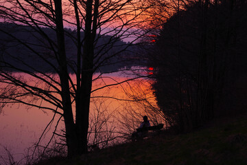 Sunset in Niesiołowice © Kamil