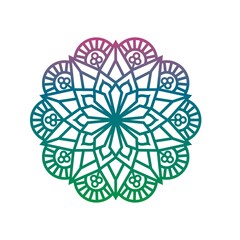 Mandala floral against a luxurious ornamental background. Mandala designs for business cards, greeting cards, wedding invitations, gift vouchers,   fashion designs. Vector illustration.