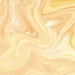 Abstract smooth brown tone flowing on white background.