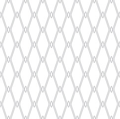 Fototapeta premium Seamless geometric diamonds pattern and texture.