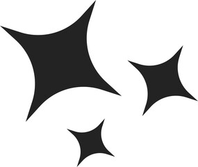 Set of original vector stars sparkle firework, decoration twinkle, shiny flash icon. Vector Illustration