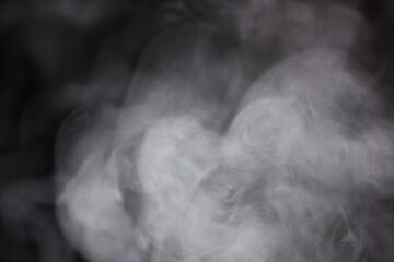 mystical smoke on a dark background