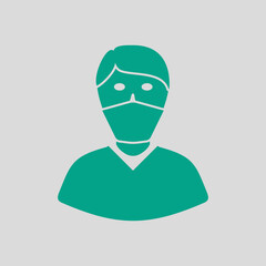Medical Face Mask Icon