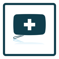 Obraz premium Alpinist First Aid Kit Icon