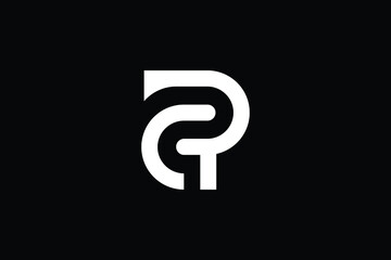 CP logo letter design on luxury background. PC logo monogram initials letter concept. CP icon logo design. PC elegant and Professional letter icon design on black background. C P PC CP