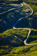 Road to Dalsnibba mountain, Norway