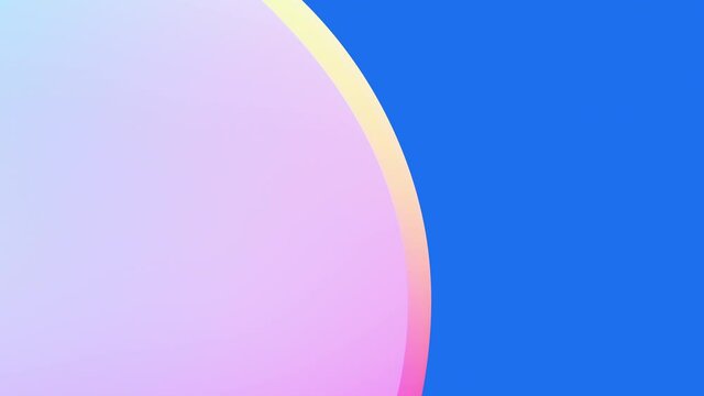 3D huge colorful object, 4K abstract background