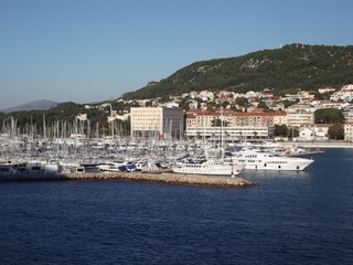 Fototapeta na wymiar marina of Split,Croatia