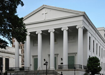 Kirche in der Altstadt von Savanna, Georgia