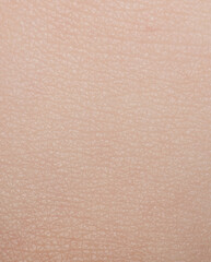 Soft bright healthy human skin