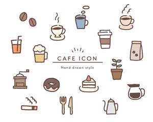 手描きのリンゴのイラストのセット かわいい おしゃれ 断面 果物 フルーツ デザート 食材 Wall Mural Yugoro