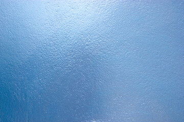 Blue cement wall