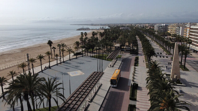 Avinguda Jaume I - Monument Jaume I el Conqueridor - Salou - Costa Daurada - Spain
