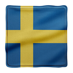 Sweden 3d flag