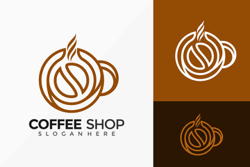 Coffee Shop Logo Design. Modern Idea logos designs Vector illustration template