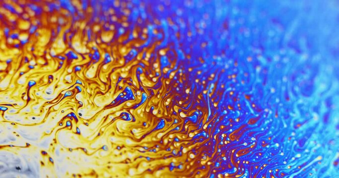 Rainbow colored abstract background in motion