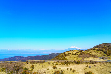 【静岡県】晴天の西伊豆スカイライン