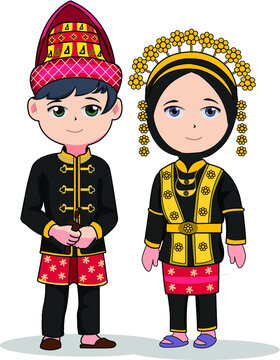 the character of traditional clothing in Indonesia