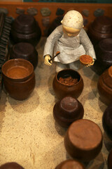 Korean old traditional paper doll