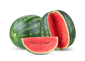 watermelon on white background