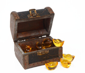 Treasure chests containing buried treasure are part of the popular beliefs surrounding pirates and...
