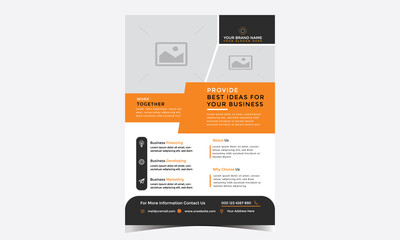Corporate Business Flyer Design Template for Business 