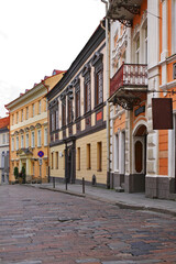 Old street in Vilnius. Lithuania