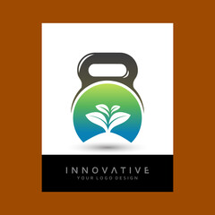 World Agriculture seeds logo design . Modern vector logo design template design. gym and fitness stock.