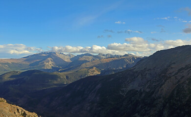 Fototapeta premium Rocky Mountains panorama, Colorado