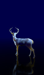 青い鹿。絶望の先には